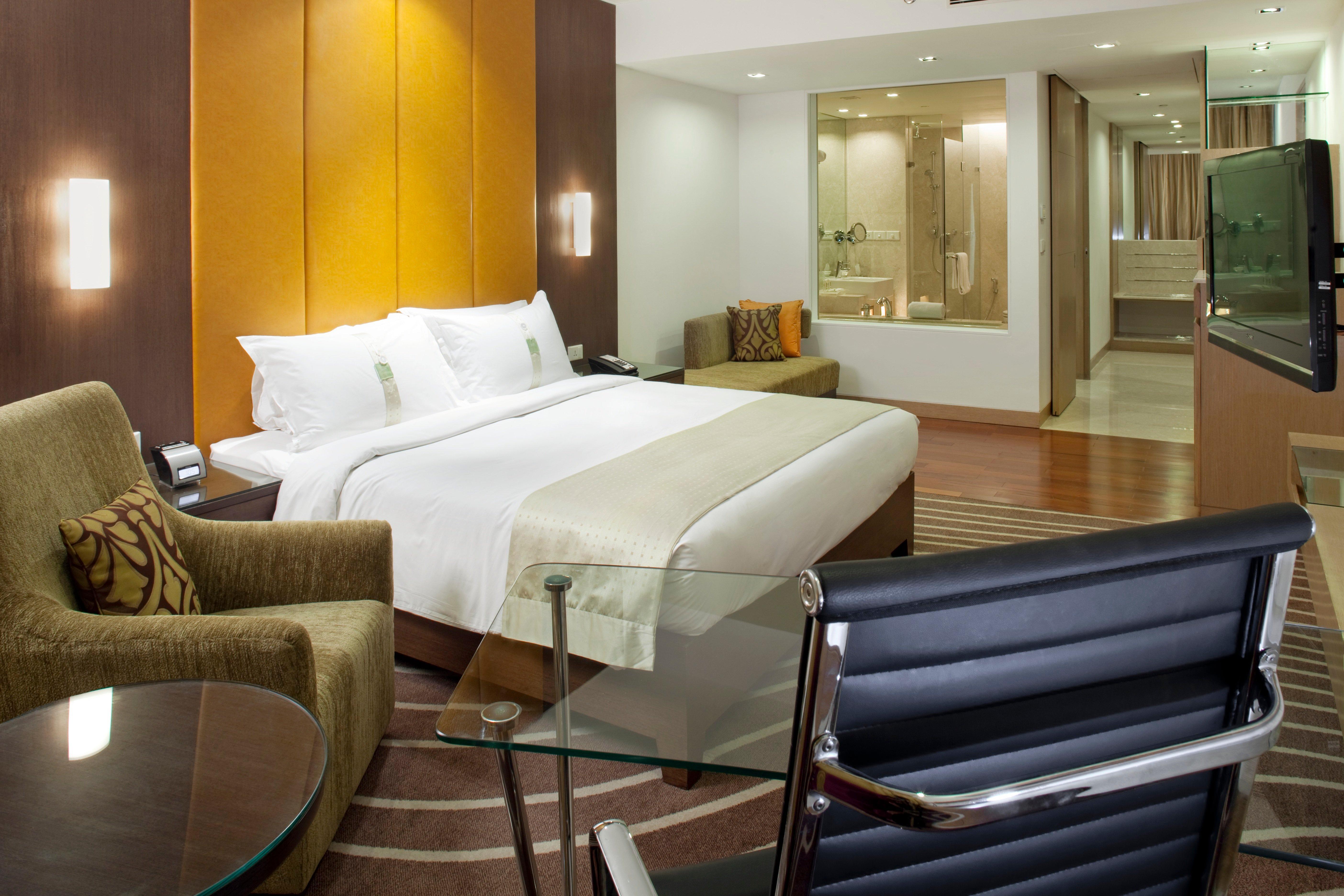 ฮอลิเดย์ อินน์ สนามบินนานาชาติมุมไบ ห้อง รูปภาพ A suite at the hotel
